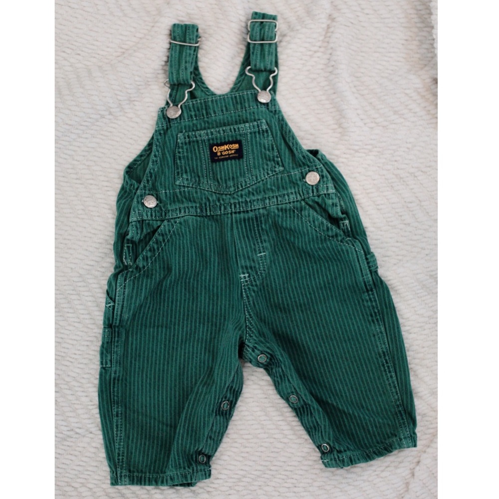 oshkosh baby overalls vintage